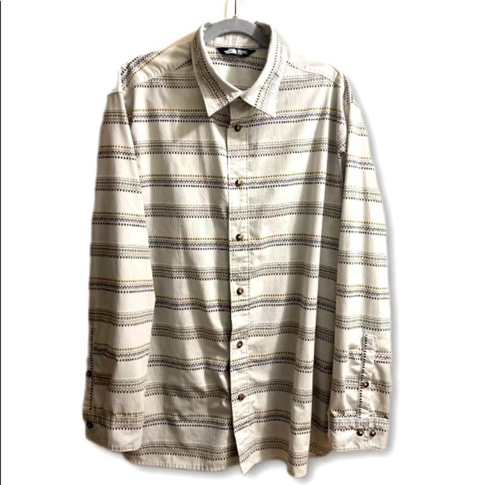 Mens XL The North Face modern western button down